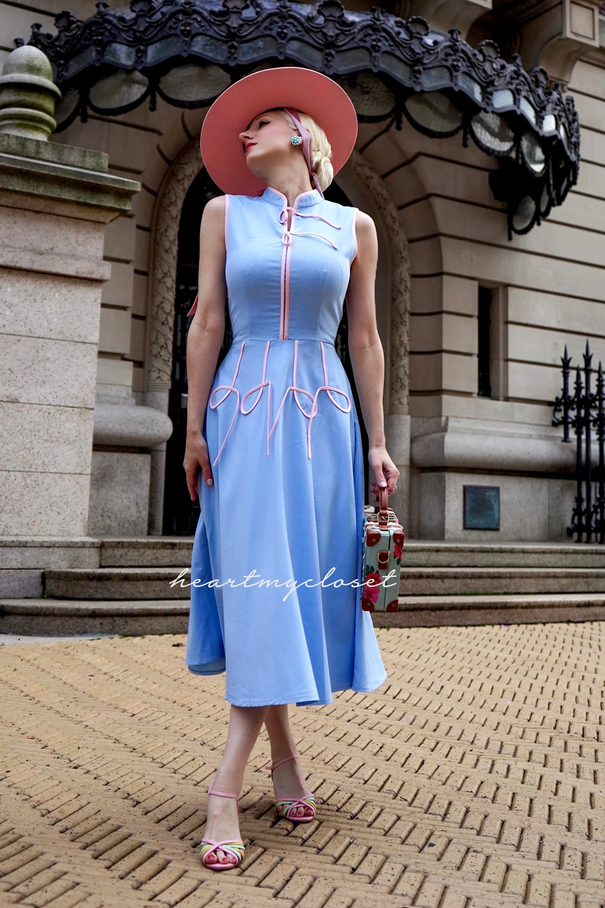 Rachel - swing vintage inspired dress - heartmycloset