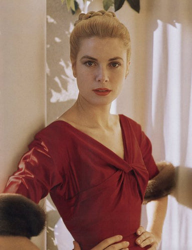 Grace dress - celebrity inspired 1950s vintage dress - heartmycloset