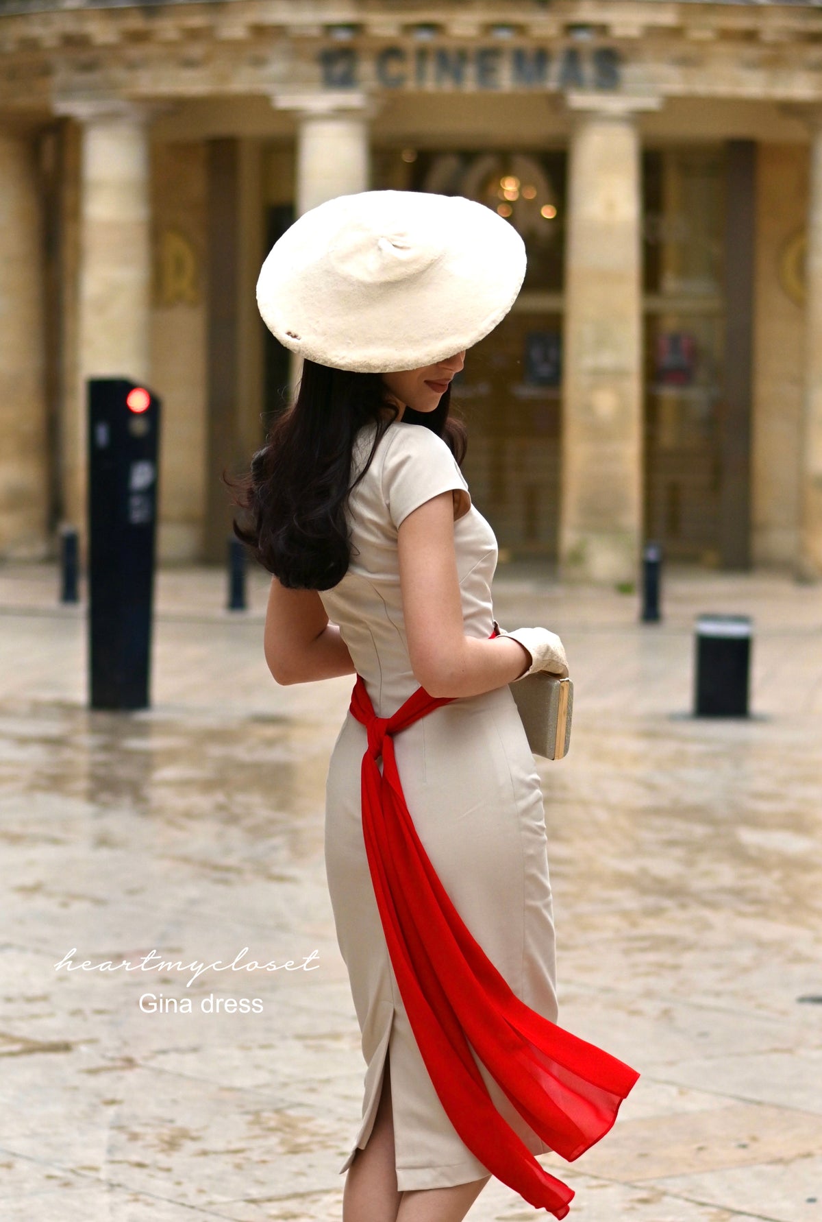 Gina - The Tourist dress - movie inspired pencil dress - heartmycloset