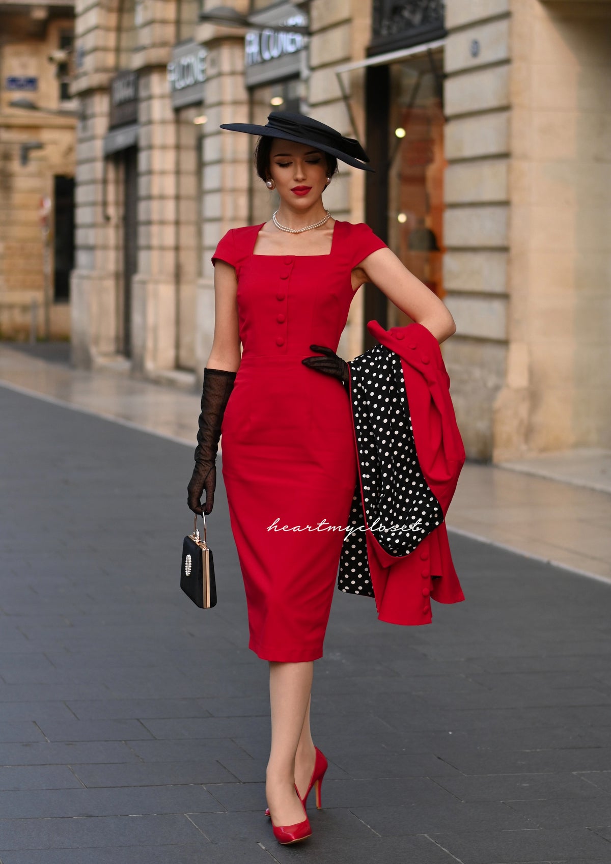 Kelly coat AND dress - retro vintage inspired - heartmycloset