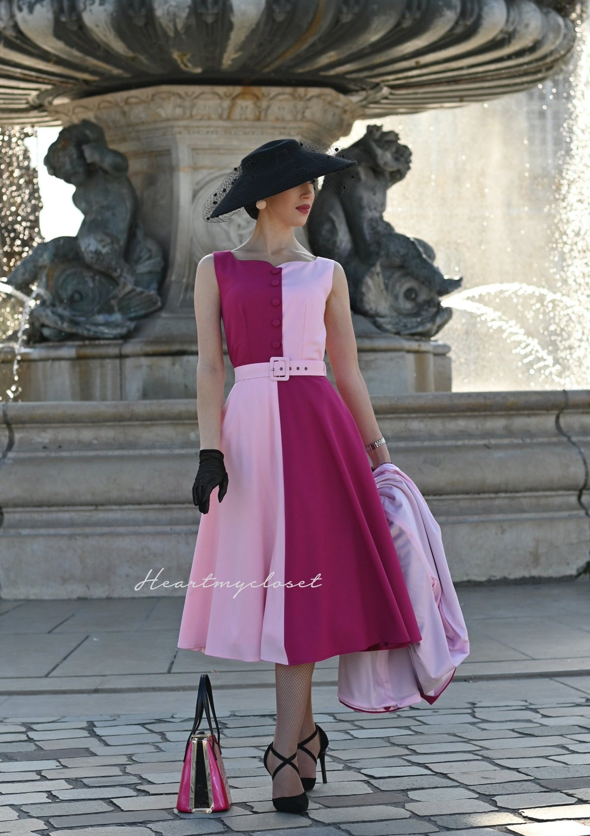MARILYN (dress only) - retro vintage dress swing or pencil - heartmycloset