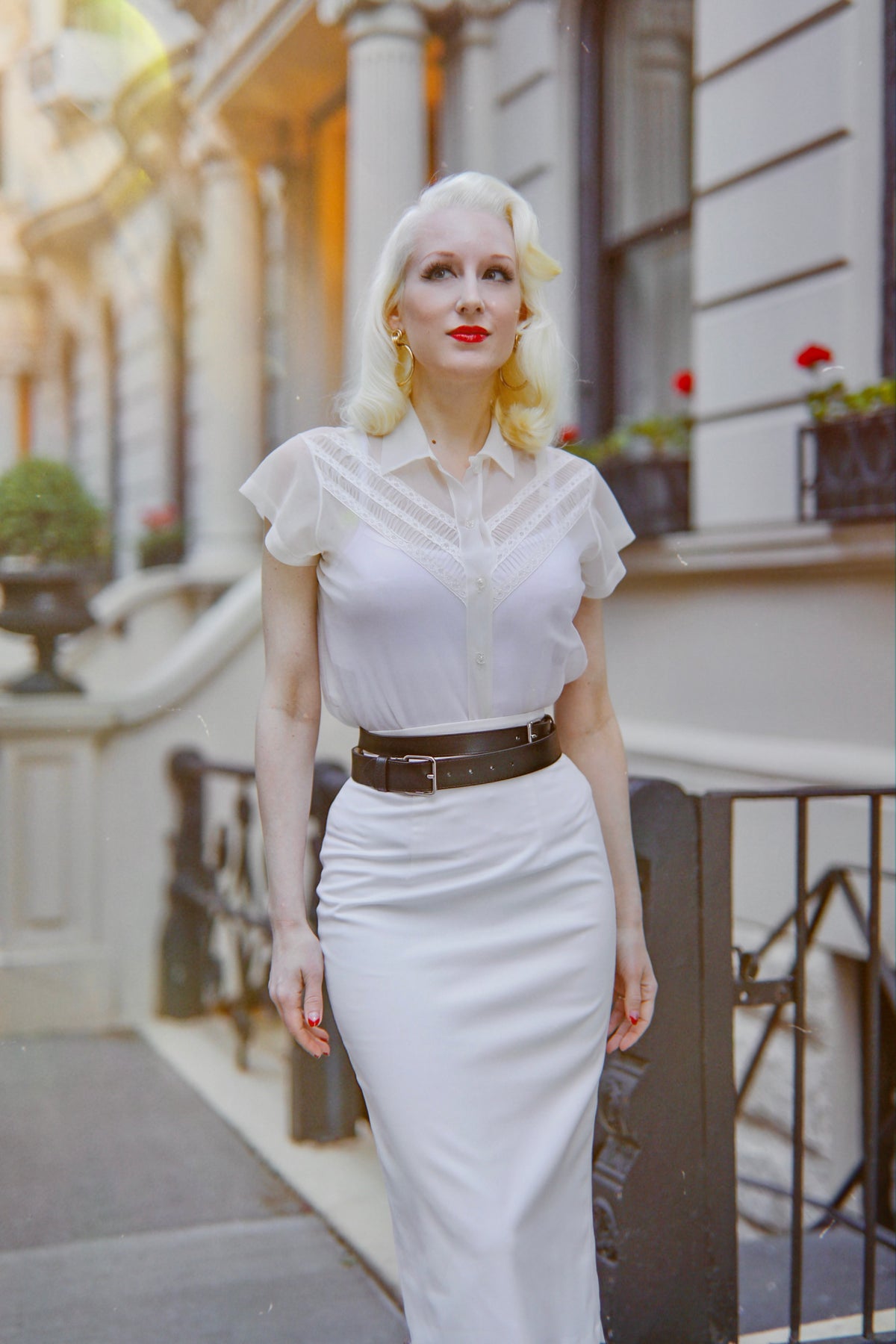 Double Long Leather Belt - heartmycloset