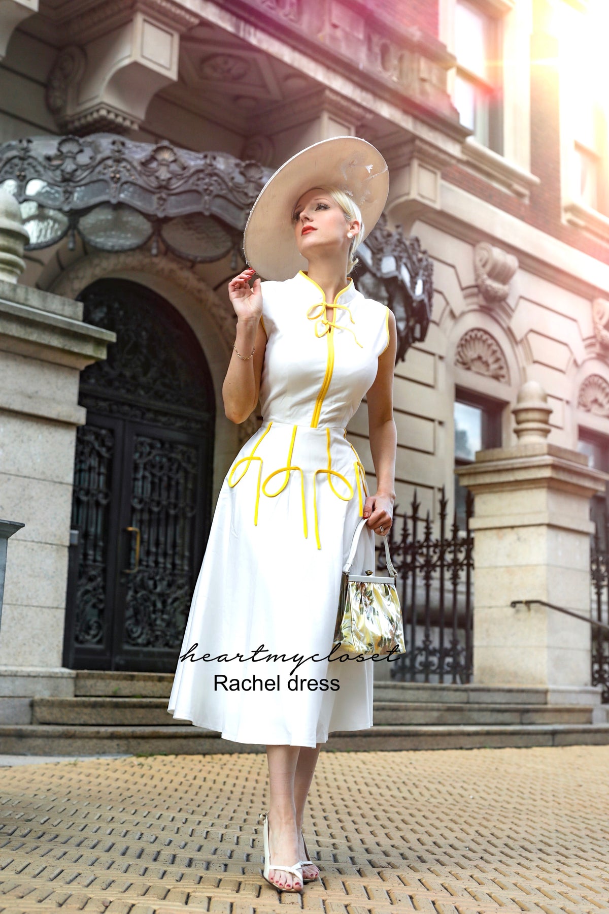 RACHEL - swing vintage inspired dress - heartmycloset