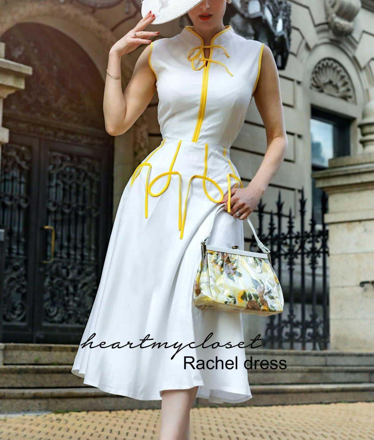 RACHEL - swing vintage inspired dress - heartmycloset