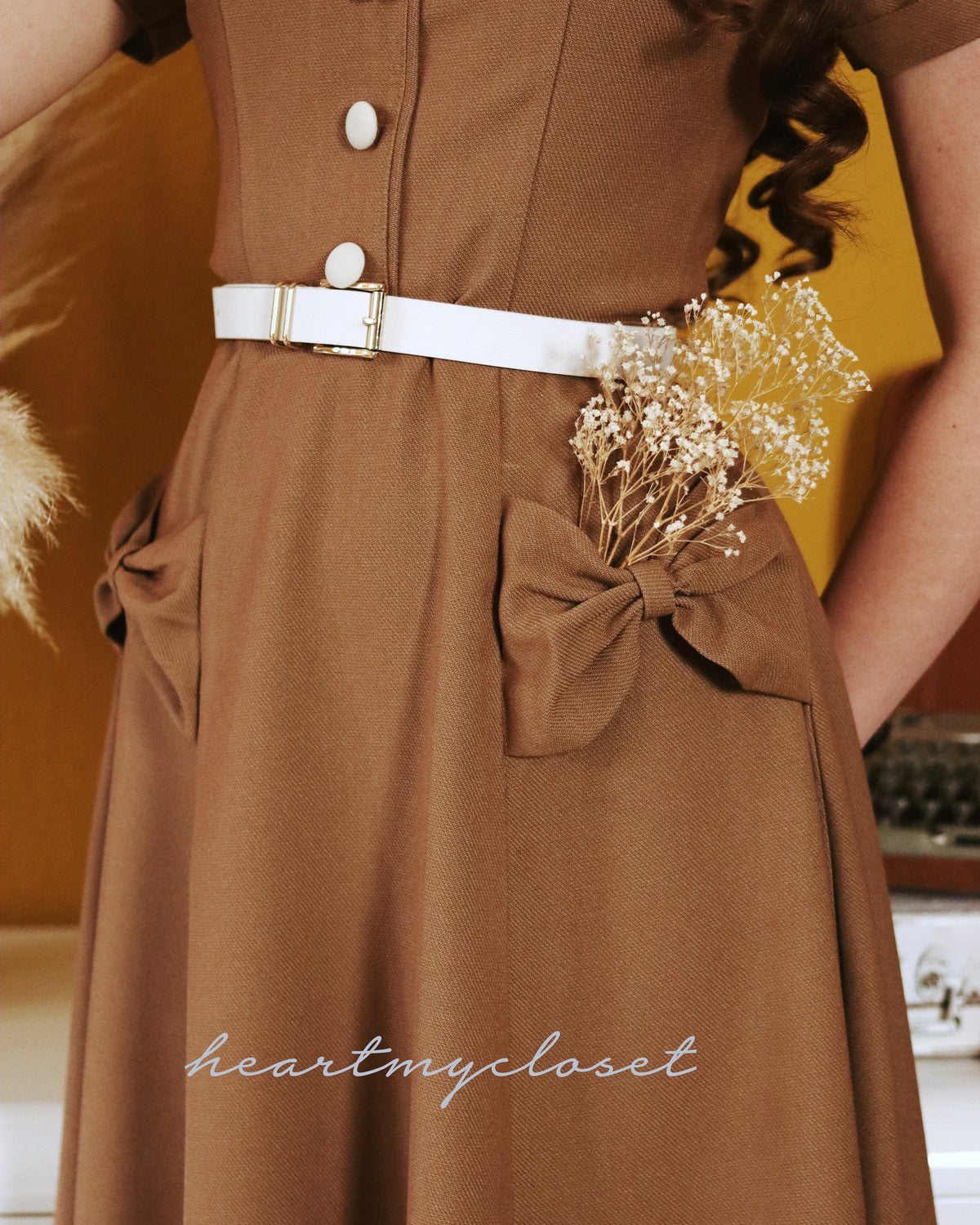 Ariel - 1950s A-line vintage dress - heartmycloset