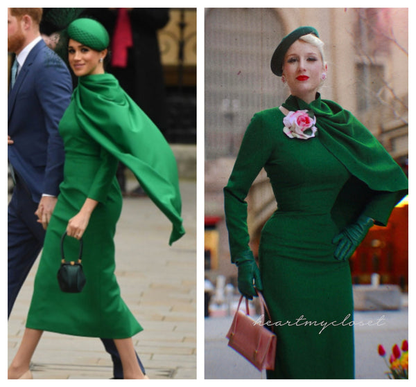 The Duchess Kate Middleton-Inspired Cape Dress HeartMyCloset