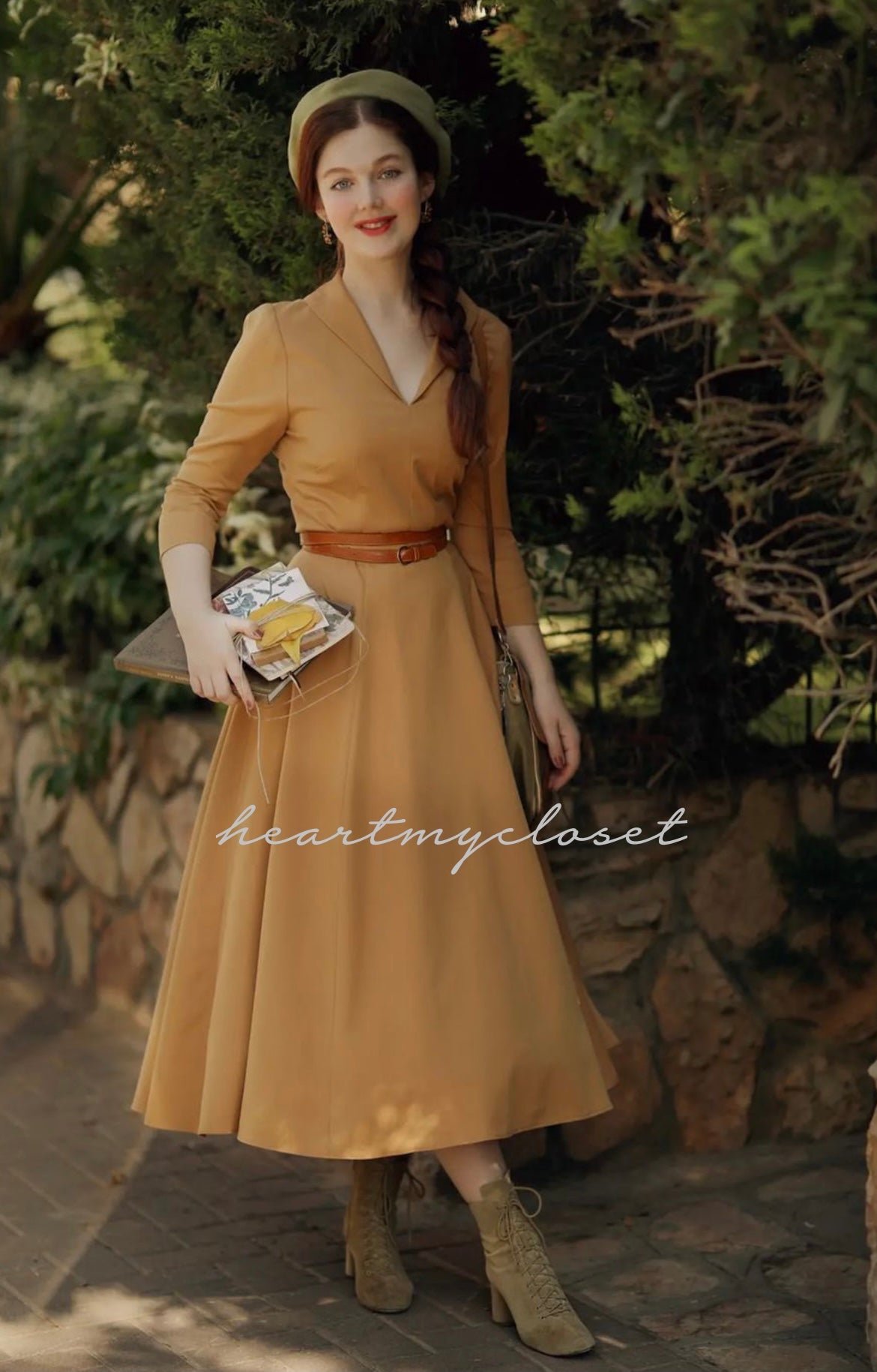 Casablanca - 1950s swing dress - heartmycloset