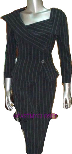Satc - Sex and the City inspired pinstripe suit