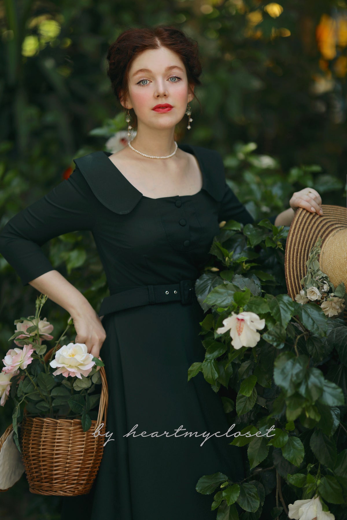 Miss Jan - vintage swing dress 50s inspired - heartmycloset