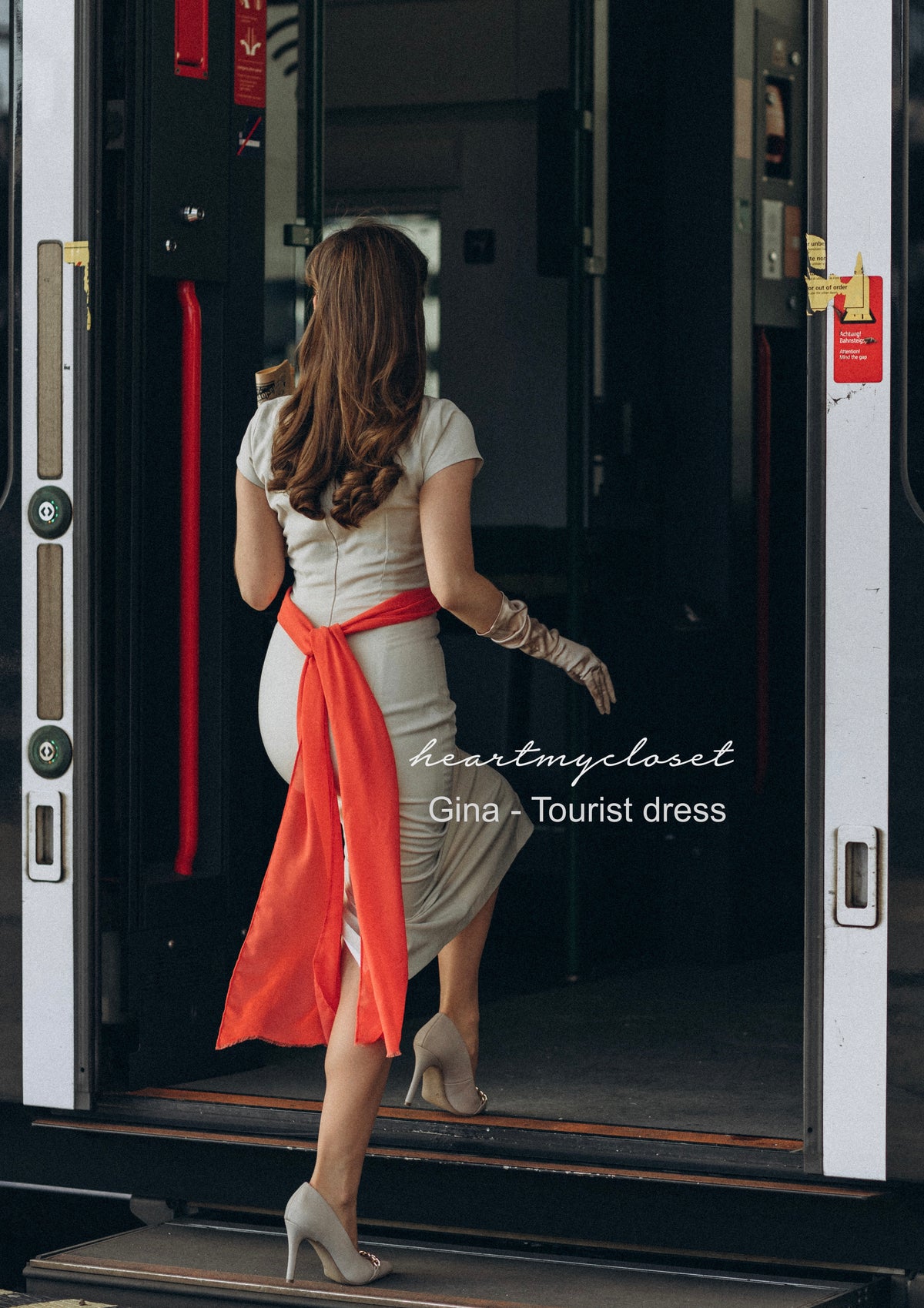 Gina - The Tourist dress - movie inspired pencil dress - heartmycloset