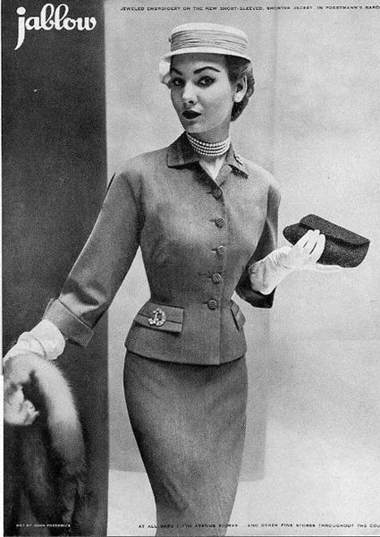 Sam Vintage 1960s Suit with Pencil Skirt HeartMyCloset