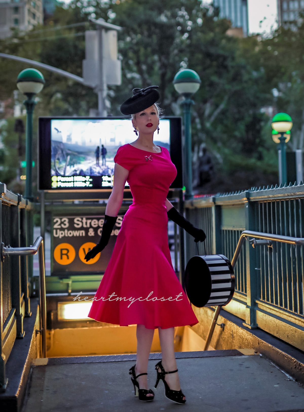 Kate dress - cap sleeves and panel skirt - heartmycloset