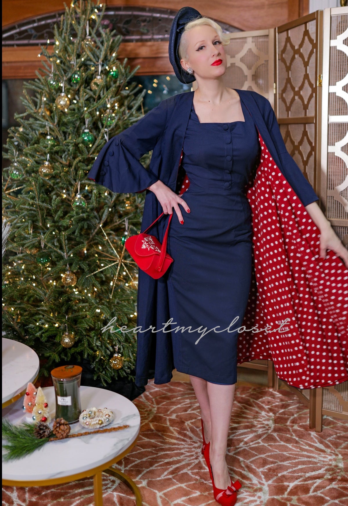 Kelly coat AND dress - retro vintage inspired - heartmycloset