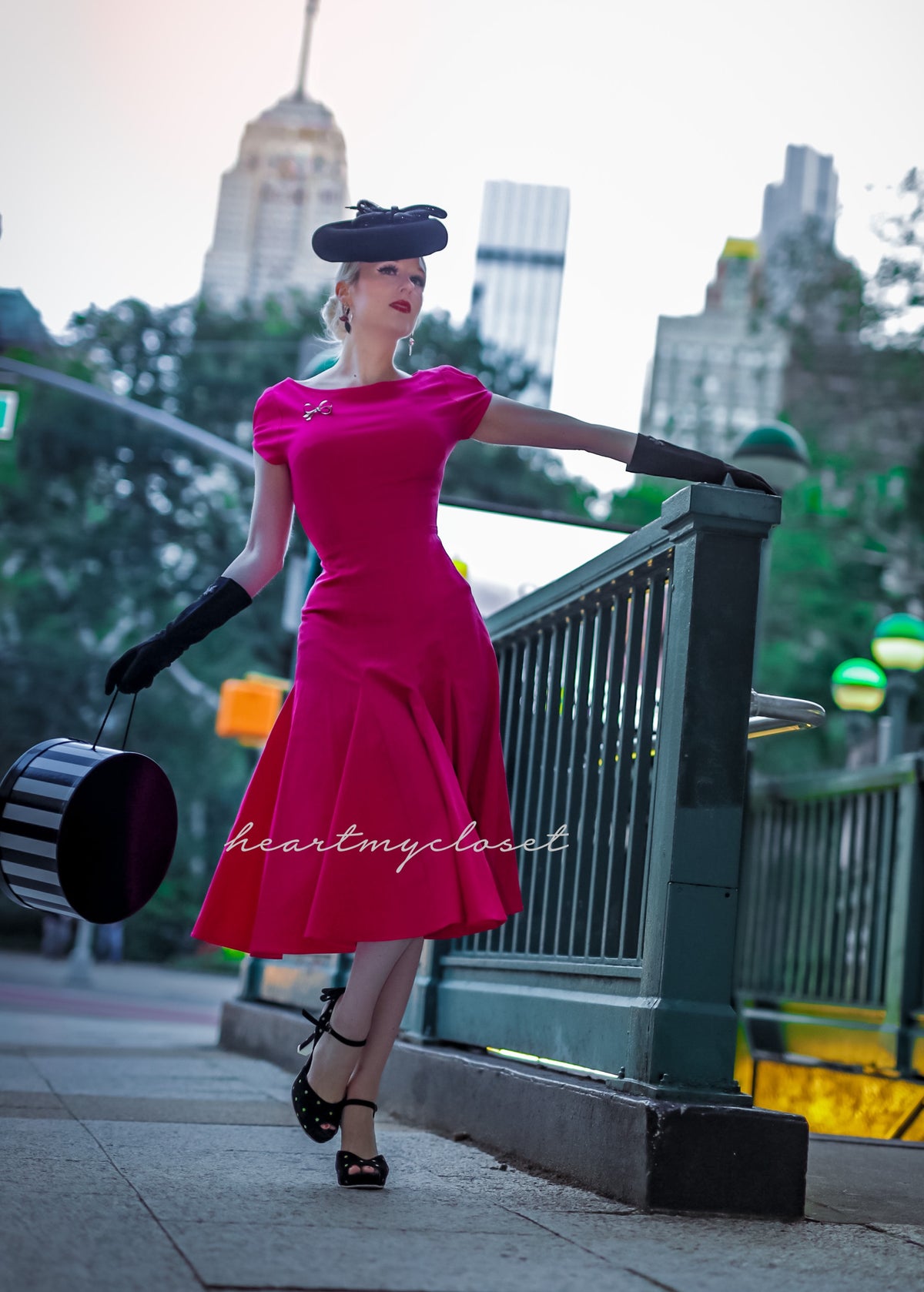 Kate dress - cap sleeves and panel skirt - heartmycloset
