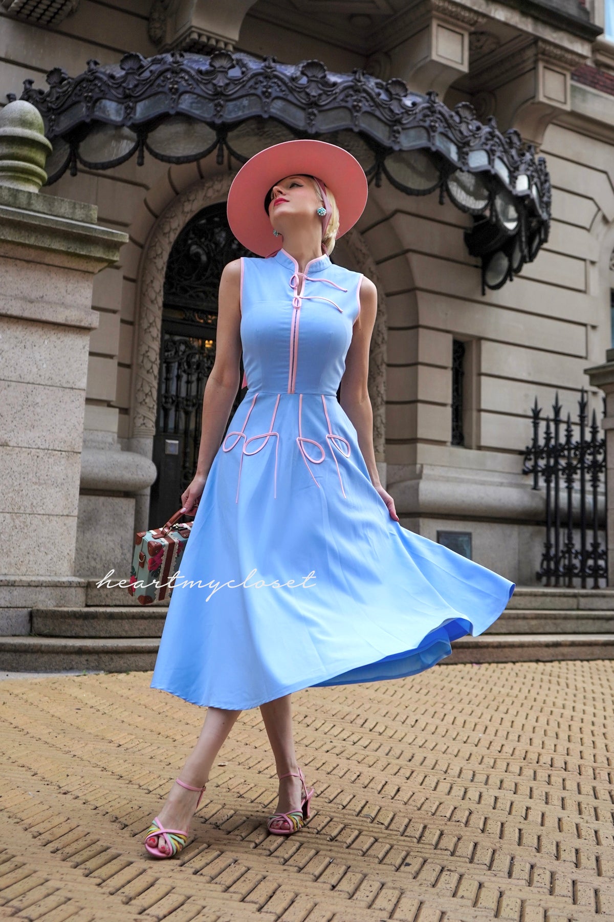 Rachel - swing vintage inspired dress - heartmycloset