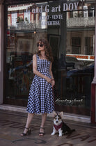 Gingham - Kate Middleton inspired Aline dress - heartmycloset