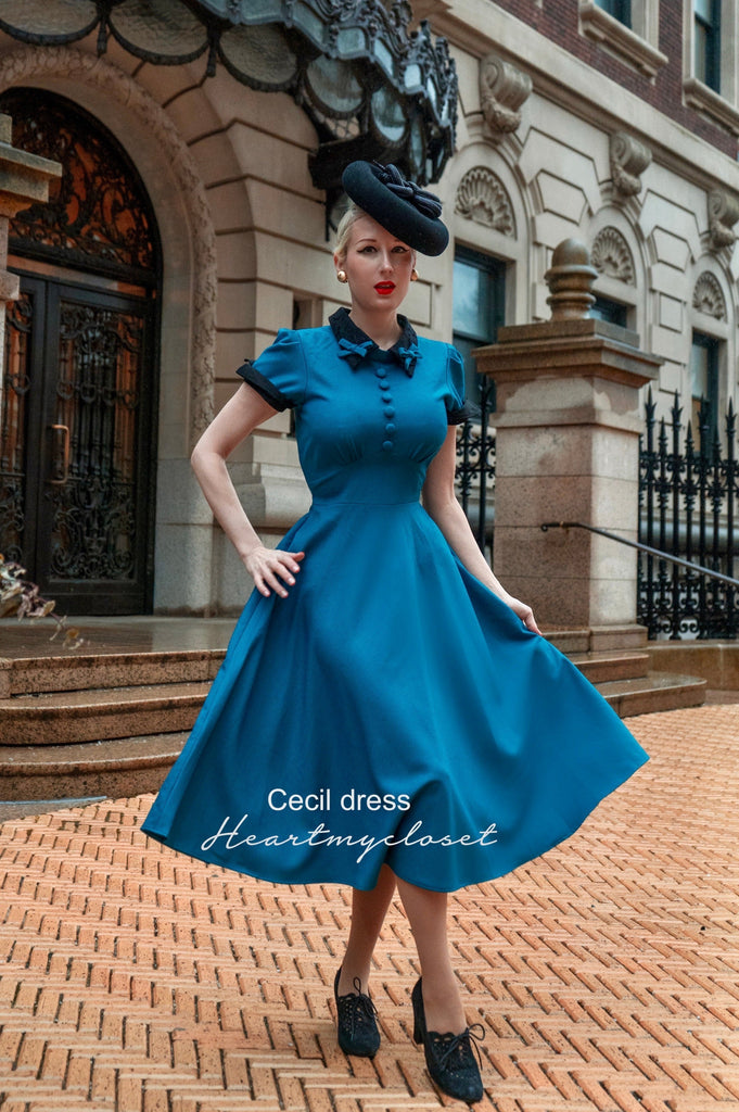 50s Dresses, 50s Style Vintage Swing Dresses