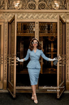 Marianne - vintage suit old hollywood glamour - heartmycloset