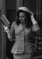 Marianne - vintage suit old hollywood glamour - heartmycloset