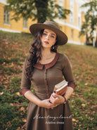 Adeline - 1950s swing vintage inspired dress - heartmycloset