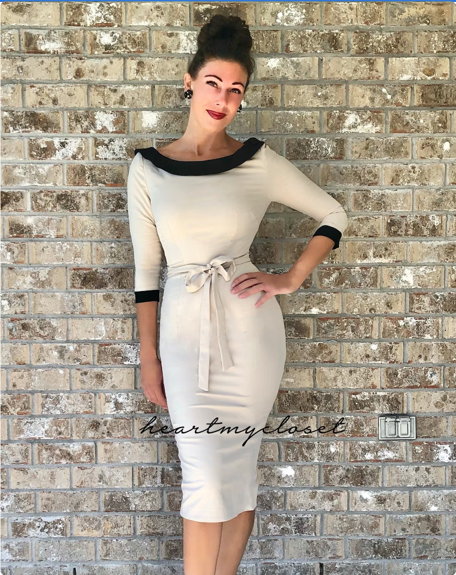 Carrie dress - vintage tv inspired dress 50s 60s - heartmycloset
