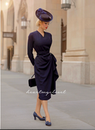 Valerie - vintage draped 1950s inspiration - heartmycloset