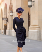 Valerie - vintage draped 1950s inspiration - heartmycloset