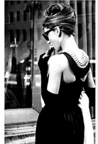 Tiffany - LBD classic pencil Audrey Hepburn inspired - heartmycloset
