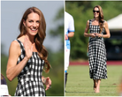Gingham - Kate Middleton inspired Aline dress - heartmycloset