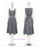 Gingham - Kate Middleton inspired Aline dress - heartmycloset