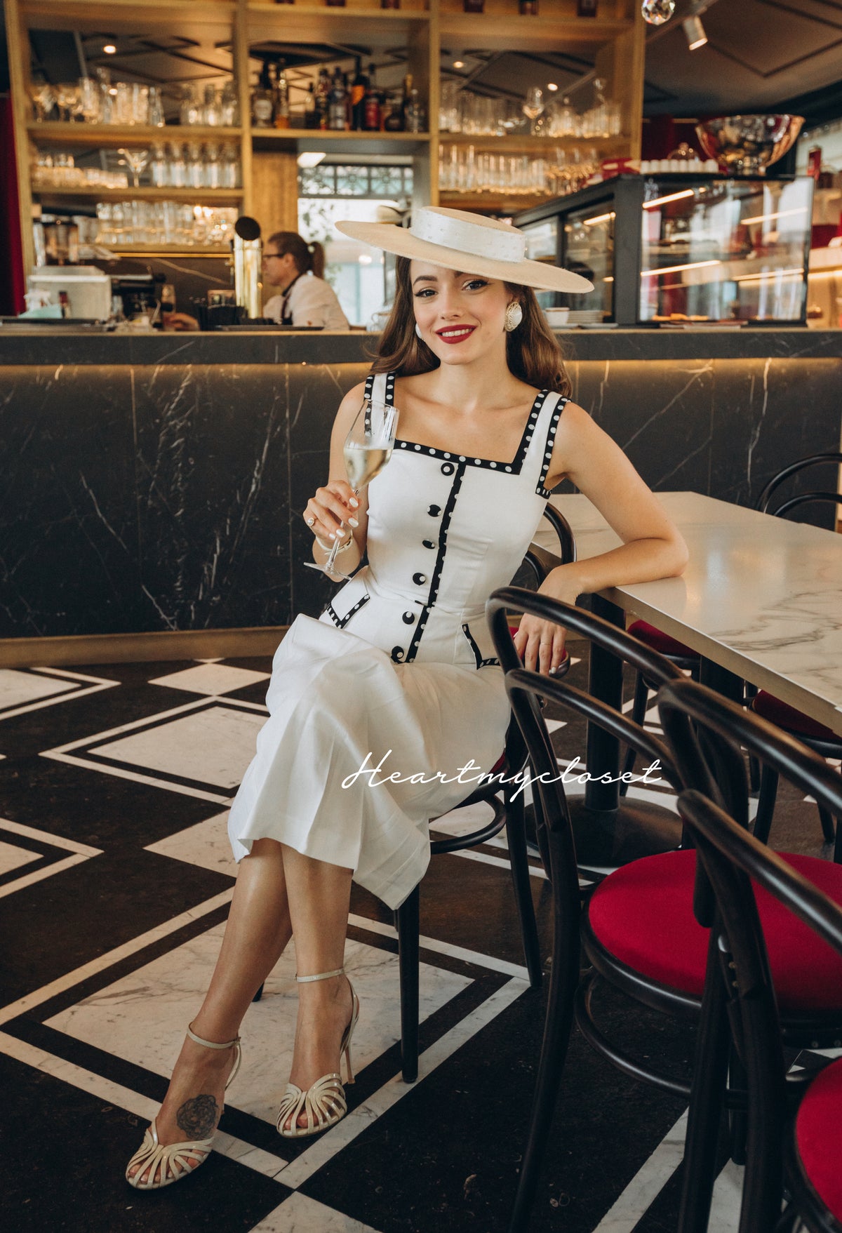Dora- Marilyn Monroe inspired dress + bolero custom made all sizes 40s 50s - heartmycloset