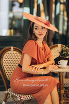 Bree - tv show inspired pencil dress - heartmycloset
