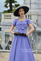 Criss Cross Front dress - 50s retro swing - heartmycloset