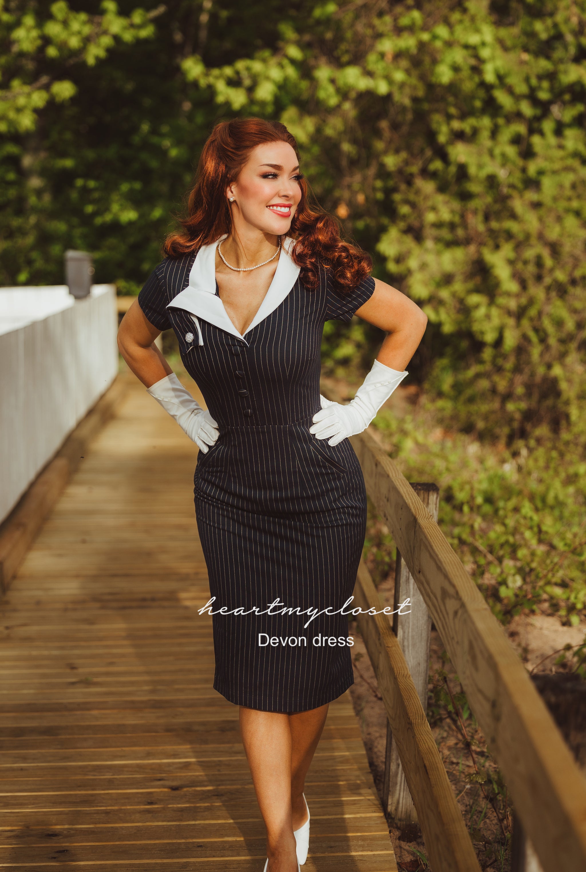 The DEVON - Vintage Dress (Swing/Pencil Skirt)