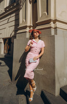 DEVON - retro vintage dress pencil - heartmycloset