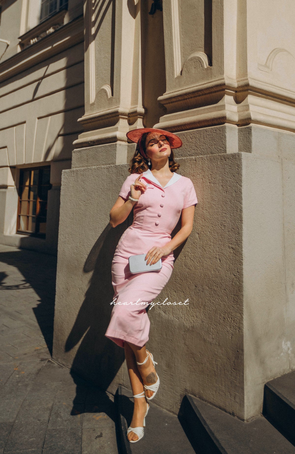 DEVON - retro vintage dress pencil - heartmycloset