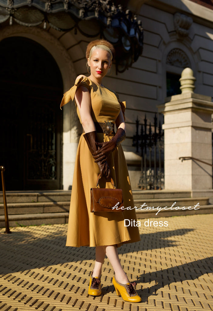 Dita - retro vintage dress swing