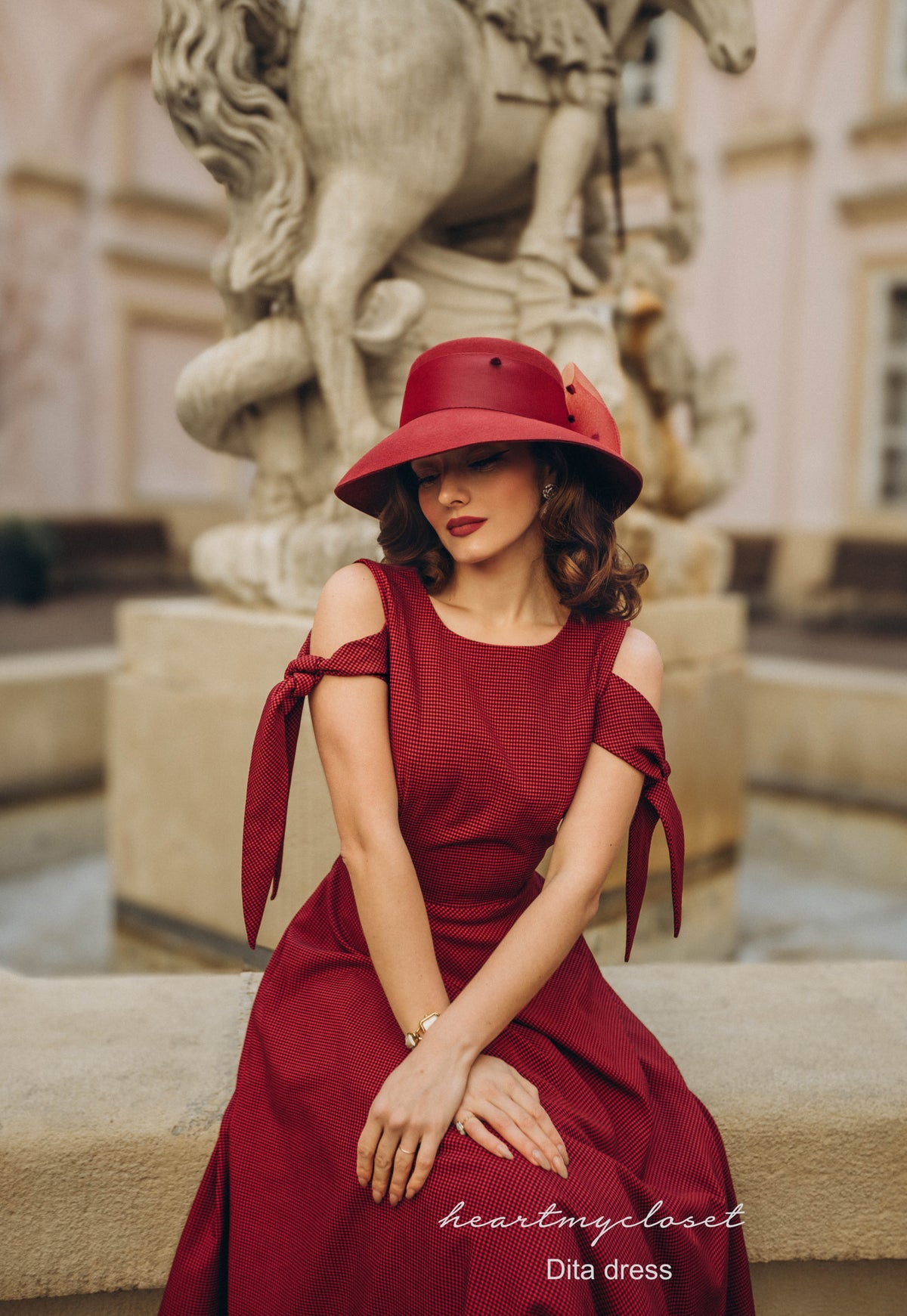 Dita - retro vintage dress swing - heartmycloset