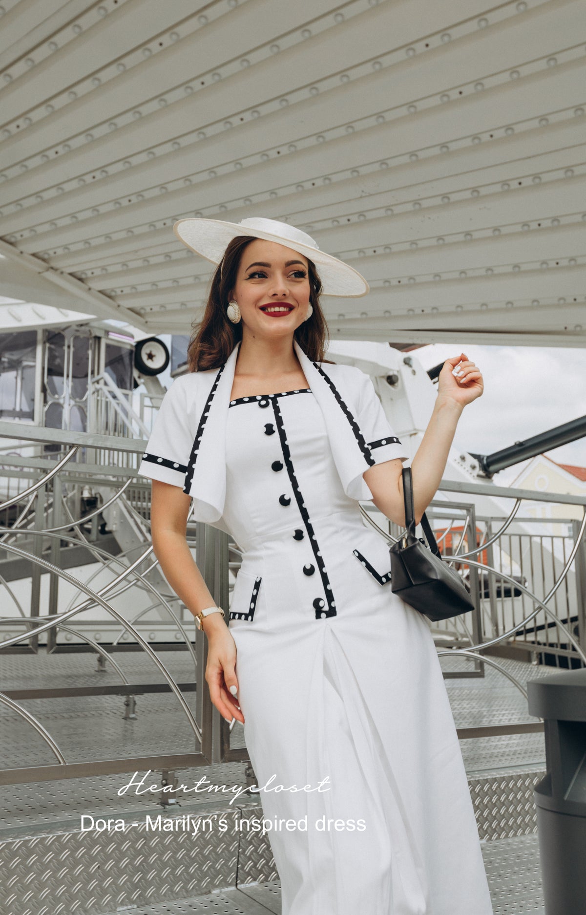 Dora- Marilyn Monroe inspired dress + bolero custom made all sizes 40s 50s - heartmycloset