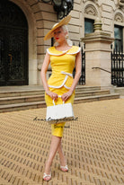 Doris - vintage 1950s suit with pencil skirt - heartmycloset