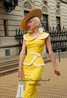 Doris - vintage 1950s suit with pencil skirt - heartmycloset