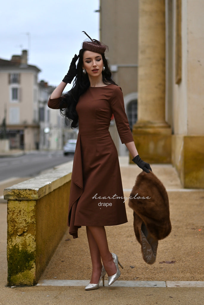 duchess Meghan - draped dress