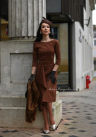 duchess Meghan - draped dress - heartmycloset