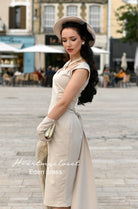 Eden dress - pencil dress with sash - heartmycloset