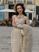 Eden dress - pencil dress with sash - heartmycloset
