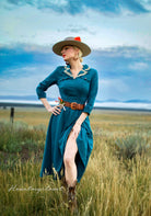 Embroidery swing dress- tv show inspired - heartmycloset
