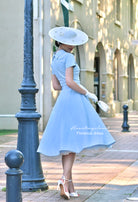 Florence linen dress - vintage inspired 1950s - heartmycloset