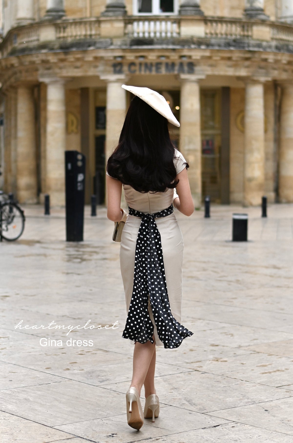 Gina - The Tourist dress - movie inspired pencil dress - heartmycloset