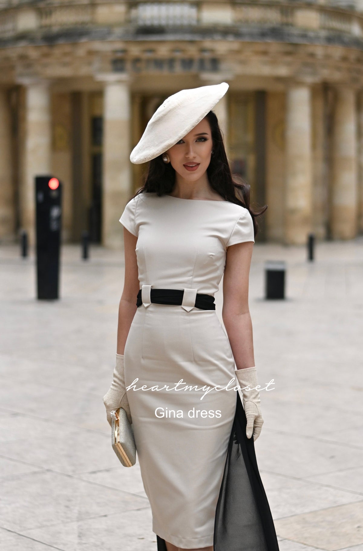 Gina - The Tourist dress - movie inspired pencil dress - heartmycloset