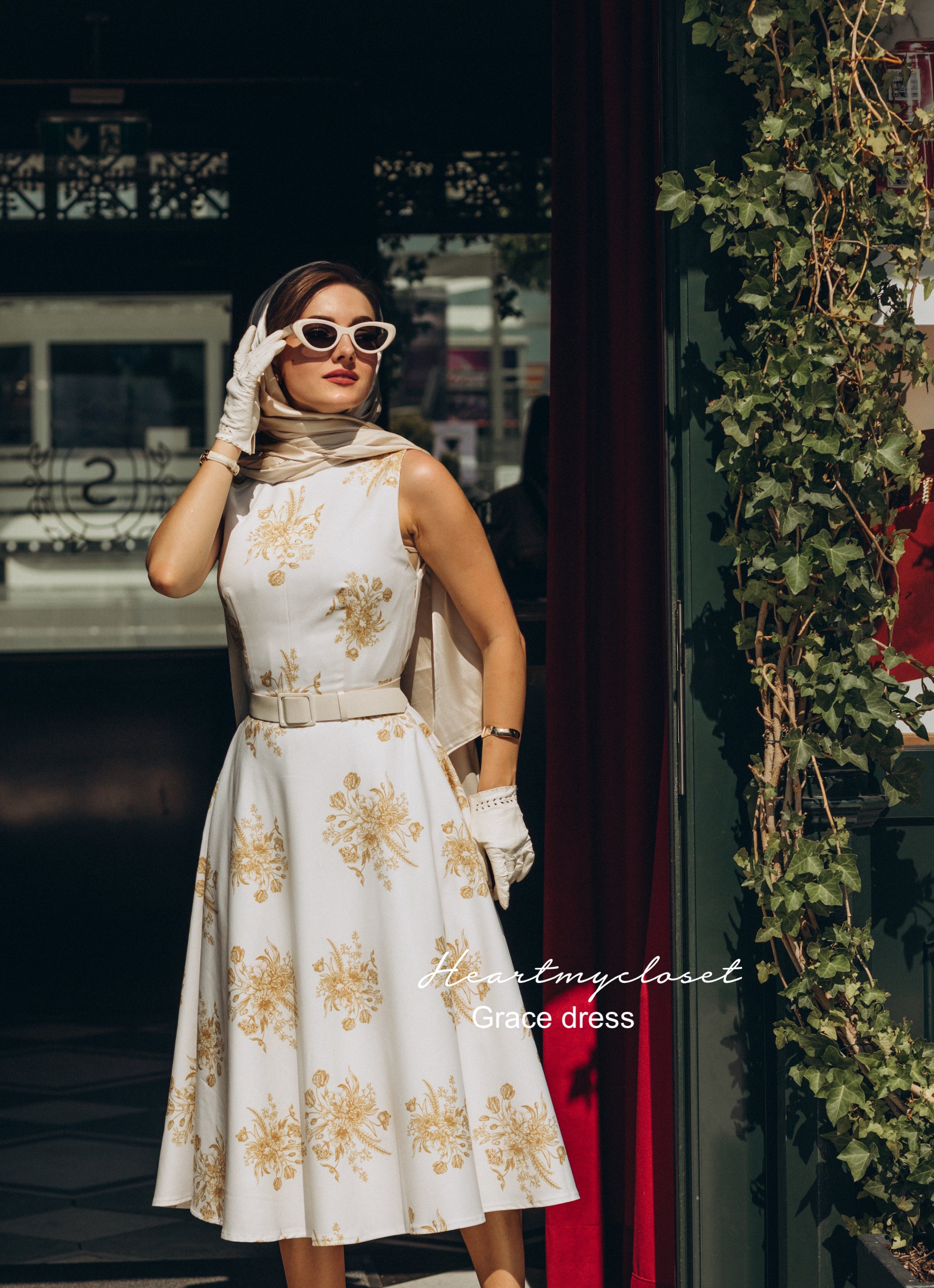 Red Camellia – 3D Ribbon Embroidery Dress Red Camellia – 3D Ribbon Embroidery Dress